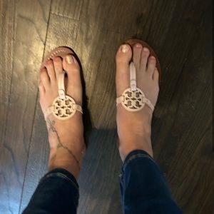 Light pink pale Tory Burch sandals